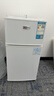 志高（CHIGO）小冰箱迷你小型家用冷藏冷冻两用宿舍出租房用双门办公室电冰箱节能省电 【一级能效】58L白色【三天约一度电】 实拍图