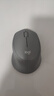 罗技（Logitech）M330 轻音鼠标 无线鼠标 办公鼠标 右手鼠标 带无线微型接收器 灰色 实拍图