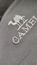骆驼（CAMEL）冲锋衣女三合一黑色外套男户外防暴雨防风防水旅游登山服 实拍图