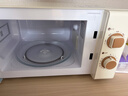 美的【国家补贴8折】厨房小家电小滋味微波炉变频家用小型百搭复古转盘式经典双旋钮轻音M20H4 实拍图