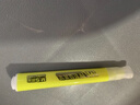 晨光（M&G） 荧光笔标记学生用记号笔彩色笔大容量手账笔标书考研划重点背书神器荧光闪粉银光夜光笔 星彩荧光笔【黄色】1支 实拍图