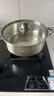 美厨（MAXCOOK）汤锅火锅 304不锈钢多用汤锅火锅26cm 燃气电磁炉通用 MCT8697 实拍图