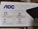 AOC KM160键盘鼠标套装 有线键鼠套装 全尺寸商务办公 防泼溅 笔记本电脑键盘 黑色 实拍图