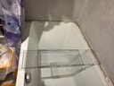 捷贝浴缸置物架可伸缩泡澡神器侧边置物板多功能浴桶浴盆托盘亚克力架 高透明【镂空设计不积水】 【可伸缩适用99%浴缸】PET材质 实拍图