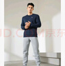 361°卫衣男装秋冬季长袖运动服休闲跑步圆领宽松上衣服652334801D-8 实拍图