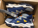 特步（XTEP）儿童童鞋精貂绒内里革面防风保暖免系带棉鞋 深邃蓝/阴影灰 36码 实拍图