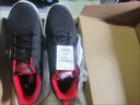 安踏男鞋运动鞋男秋冬季男士软底网面透气跑步鞋休闲鞋皮面防水鞋子男 【秋季新品】基础黑/经典红 41 （8码） 实拍图
