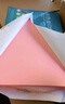 得力（deli）A4 80g浅红粉红色复印纸 彩色非厚卡纸儿童手工纸 图文打印 5包/箱 (2500张/箱) 【企业优选】 实拍图