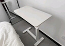 宜家（IKEA）BOLLSIDAN波席当移动床边桌升降桌简易电脑桌书桌 笔记本支架白色 实拍图