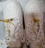 耐克NIKE板鞋女空军一号 AIR FORCE 1运动鞋FV3654-111帆白38.5 实拍图