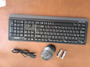 双飞燕（A4TECH）FG1010 飞时代键鼠套装 无线键盘鼠标套装笔记本外接电脑薄膜办公打字专用键盘 遂空灰 实拍图