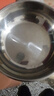【不锈钢】和面盆厨房烘焙家用火锅盆洗菜打蛋汤锅盆醒面盆料理盆 32cm【秒杀专享】不锈钢 和面盆 实拍图
