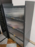 帅仕（shuaishi）厨房用具置物架落地多层餐边柜收纳碗柜家用橱柜微波炉烤箱储物柜 【升级特厚】灰5层80长42深 实拍图