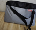 联想（Lenovo）笔记本电脑包16英寸公文包出差商务旅行包适用苹果小新拯救者防泼水手提包 加厚款灰色 实拍图