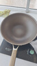 SSIIXX日本品牌双面有钛锅不粘锅家用无氟涂层炒锅炒菜锅有钛平底锅 炒锅+盖子+硅胶铲 32cm 实拍图