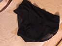 爱慕内裤女经典KiKi裤中腰三角裤轻薄净痕多色AM22100黑色 实拍图