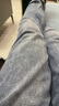 杰克·琼斯（JACK&JONES） 秋潮纽扣腰头水洗磨白做旧抓痕弹力修身牛仔长裤男225132135    实拍图