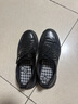 百丽通勤商务皮鞋2025男牛皮褶皱增高休闲鞋A1373AM4 黑色2  38 实拍图