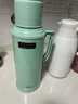 SIMELO保温壶大容量72H骄子保温瓶玻璃内胆热水瓶学生宿舍暖壶2L抹茶绿 实拍图
