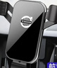 怡发沃尔沃车载手机支架XC60 XC40 XC90 S90 V90 S60 V60汽车导航支架 沃尔沃专用-重力款【典雅黑】 17-25款S90/V90 实拍图