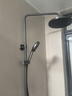 九牧（JOMOO）花洒淋浴套装升降杆小户型分体花洒全套枪灰-35287-126/HBS-1 实拍图