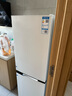 美菱（MeiLing）离子净181升白色两门二门双开门小户型家用小冰箱两用1-2人租房宿舍节能低噪可冷藏冷冻BCD-181LCX 实拍图