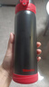 施密特（simita） 保温杯女士316不锈钢茶水分离水杯男士大容量学生杯子车载伴手礼 黑红-【304不锈钢内胆】-500ml 实拍图