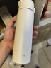 京东京造保温杯 水杯男女 316不锈钢学生礼物送老师【一键弹盖】白480ml 实拍图