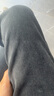 真维斯（Jeanswest）牛仔裤男修身直筒秋冬季新款潮流柔软棉弹舒适休闲男士长裤子男 9024烟灰-加绒 30 码(2尺3) 实拍图