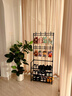 木双福鞋架门口多层家用鞋帽一体鞋柜出租屋置物架宿舍收纳柜 实拍图