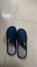 回力日系柔软情侣棉拖秋冬家居室内保暖棉鞋男款HL0006蓝色44-45码 实拍图
