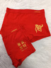 浪莎红内裤男本命年鸿运马年纯棉平角裤10A抗菌内裆结婚喜庆新年短裤 马上有钱+暴富+马到成功袜子2双 2条 XL 【建议60-70KG】 实拍图