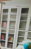 阿格贝贝钢制书柜带玻璃门防尘书柜落地一体家用图书馆书架收纳置储物柜 长虹玻璃款 【六层】2米高0.8米宽 实拍图