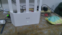 Tenda腾达路由器【千兆WiFi6+穿墙王】无线AX3000信号增强家用放大器Mesh国家补贴金榜一名云霄白立式 实拍图