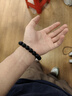 石玥珠宝精品12mm彩虹眼天然黑曜石手串本命年转运珠水晶手链男女士款 实拍图