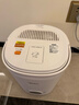 美的（Midea）空气加湿器热蒸发暖雾鼻炎母婴幼儿孕妇专用静音除菌家用卧室桌面小型取暖补水仪雾化器SR-2R50Z 实拍图