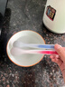 弭黎感温勺子婴儿辅食变色新生儿硅胶子0-6个月喂水测温度软宝宝长柄 实拍图