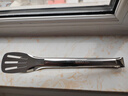 膳大皇（SHDO）316不锈钢食品夹子 厨房牛排夹菜夹子烧烤夹烤肉夹食物夹子馒头夹 抗菌316：大号28.5cm 实拍图