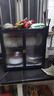 美凯宾碗柜家用碗碟收纳架碗筷餐具小型多层收纳盒橱柜厨房多功能置物架 黑色双层【加宽加厚】 送4挂钩＋刀架＋沥水盘＋筷子筒 实拍图
