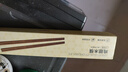 京东京造 筷子 家用食品接触级餐具实木防滑鸡翅木原木【无漆无蜡】10双装 实拍图