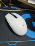 罗技（G）G304 LIGHTSPEED无线鼠标 游戏鼠标 轻质便携 绝地求生FPS鼠标英雄联盟LOL吃鸡 生日礼物 白色 实拍图