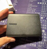 东芝（TOSHIBA）2TB 移动硬盘机械 新小黑A5 USB3.2 Gen 1 2.5英寸 兼容Mac 数据存储 轻薄便携 实拍图