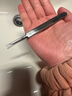 悠珂思（ukiss）不锈钢专业粉刺针（斜嘴夹） 暗疮粉刺痘痘美容夹黑头镊子细胞夹 实拍图