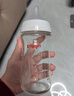 贝亲（Pigeon）玻璃奶瓶宽口径防胀气240ml M号奶嘴 3月+ AA187  实拍图