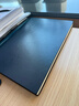 得力(deli)A4/160张商务记事本笔记本子 皮面本办公会议日记本 蓝色3306 实拍图