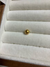喜上眉梢喜饰黄金古法金珠999足金散珠硬金光面磨砂转运珠路路通圣诞礼物 5.5mm重工古法珠单颗 0.75g 实拍图