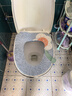 雅高马桶垫坐垫秋冬季加厚保暖防水坐便垫圈家用厕所马桶套拉链款2个 实拍图