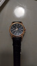 【网红爆款】商务腕表石英运动表休闲皮带男女手表 黑色 实拍图