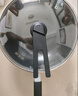 炊大皇炒锅有钛0氟不粘锅316L不锈钢不粘平底炒锅32cm 实拍图
