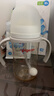 贝亲（Pigeon）自然离乳 PPSU重力球吸管双把手奶瓶 240mL  6月+ AA252 实拍图